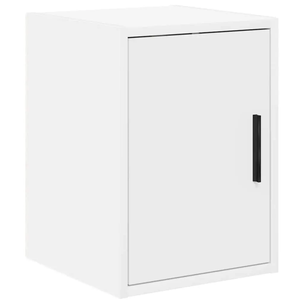 Wall Cabinet Tool Organiser White Enclosed Compartment