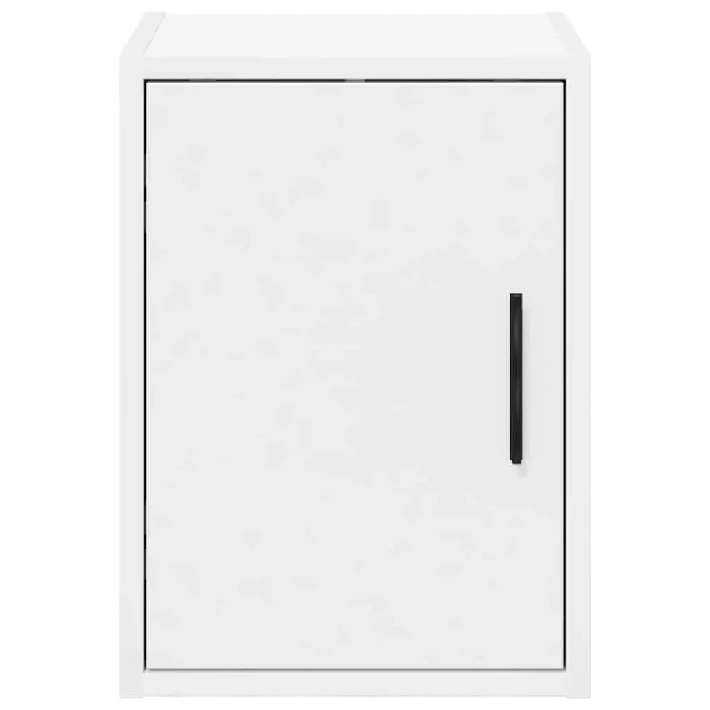 Wall Cabinet Tool Organiser White Enclosed Compartment