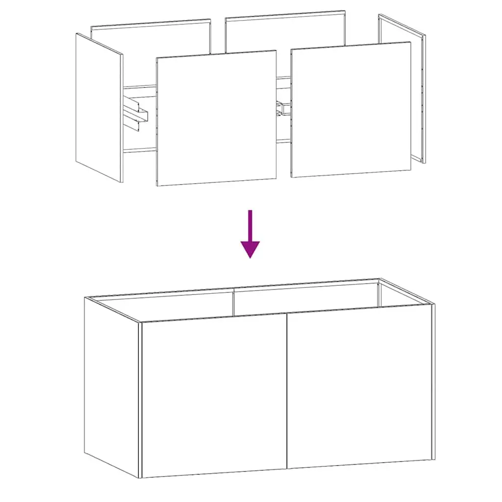 Raised Garden Planter Box Outdoor Flower Bed 80 x 40 x 40 cm Weathering Steel Brown