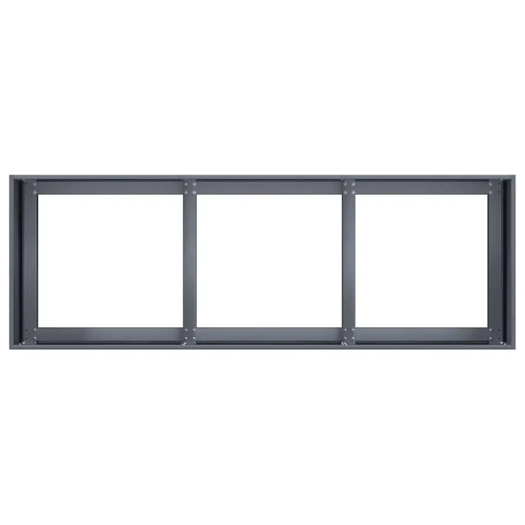 Cold-Rolled Steel Planter Box Outdoor 120x40x40cm Anthracite