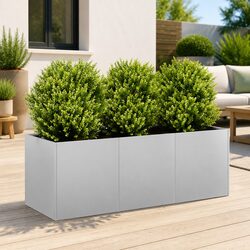 Reliable Galvanised Steel Planter for Healthy Gardens