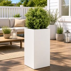 Reliable Cold-rolled Steel Planter 40x40x80 cm for Your Garden