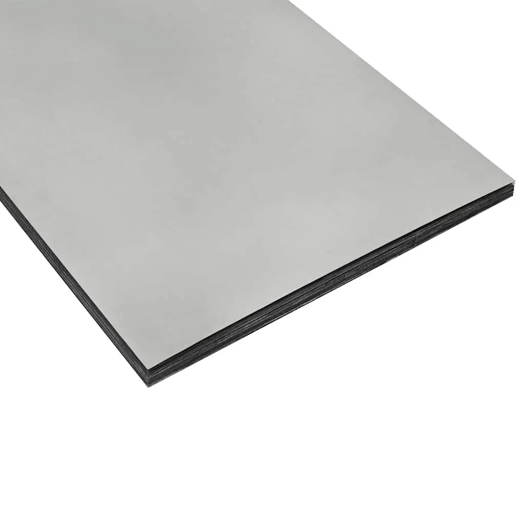 Galvanised Steel Planter Raised Garden Bed Box 40x40x80 cm Outdoor Silver