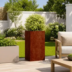 Reliable Weathering Steel Planter Box for Your Garden