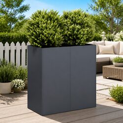 Practical Anthracite Raised Planter for Your Garden