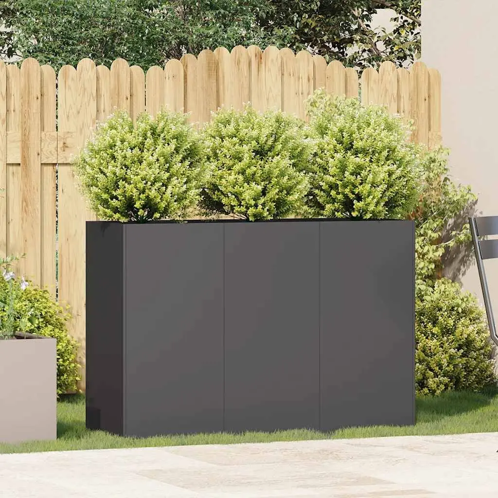 Raised Planter Box Garden Container Deep Large Black