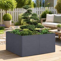 Reliable Anthracite Raised Garden Planter Box