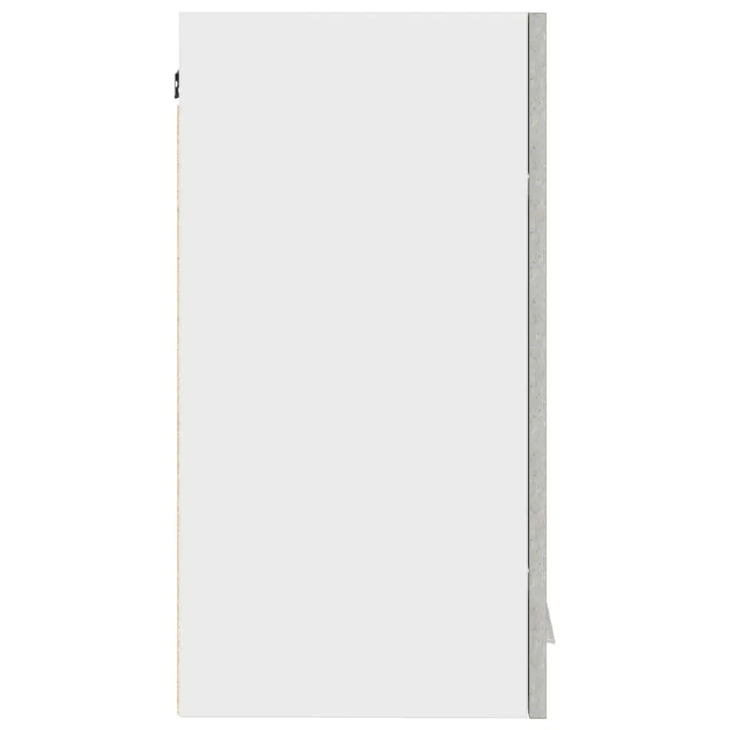 Kitchen Cabinet Storage Unit Grey 60x31x60cm Engineered Wood Wall-Mounted