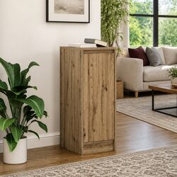 Warm Brown Sideboard with Ample Storage Space