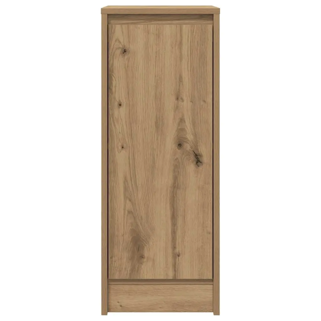 Sideboard Storage Cabinet Brown Engineered Wood Buffet Organiser 29.5 x 34 x 76 cm