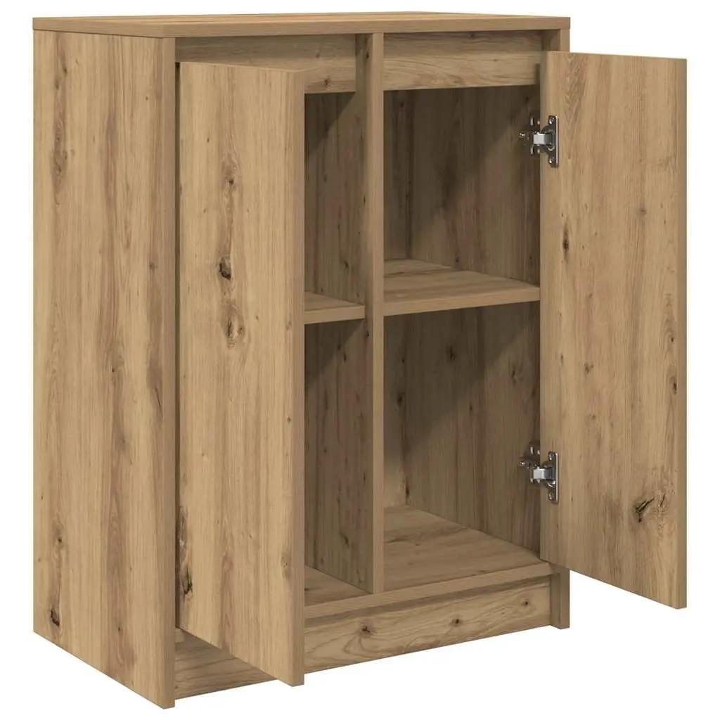 Brown Sideboard with Enclosed Storage