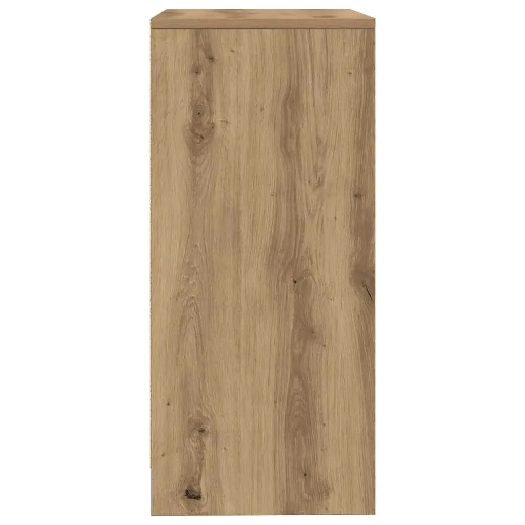 Brown Sideboard with Enclosed Storage