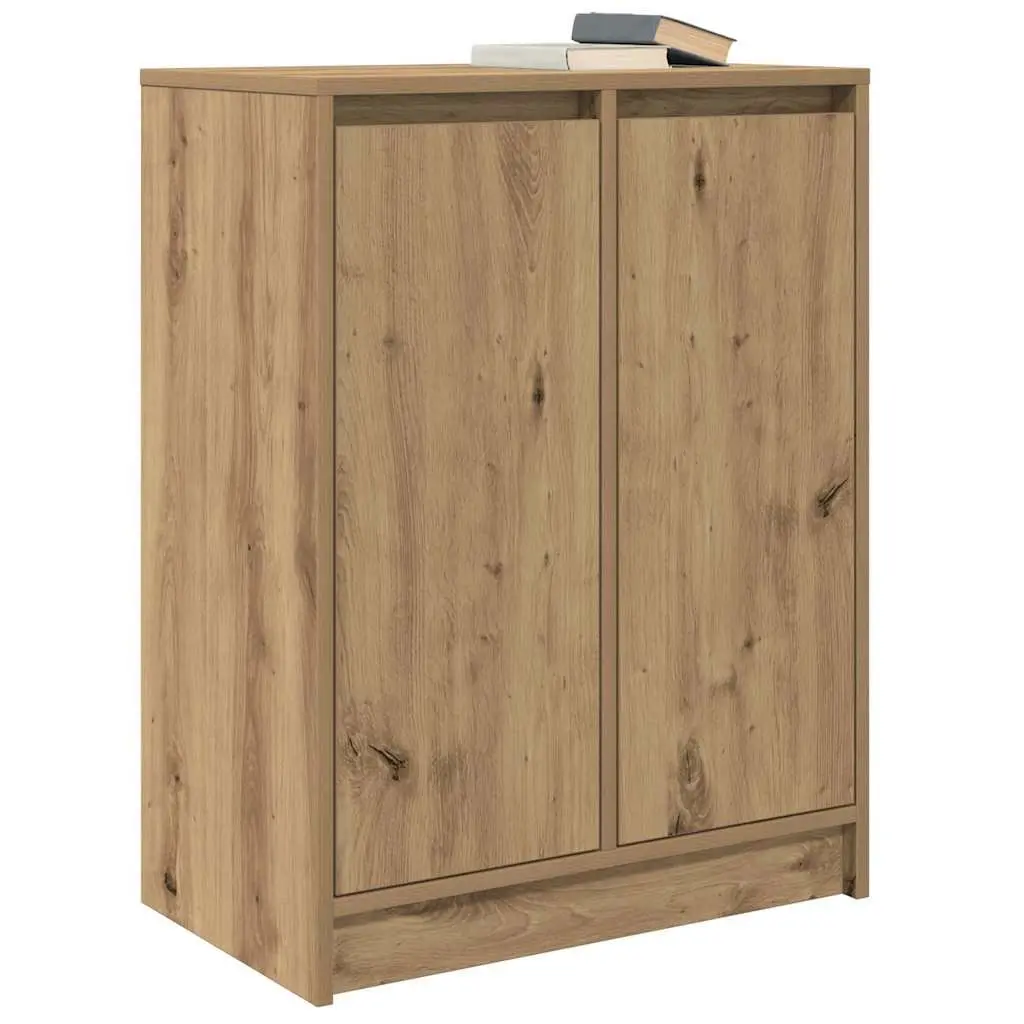 Brown Sideboard with Enclosed Storage