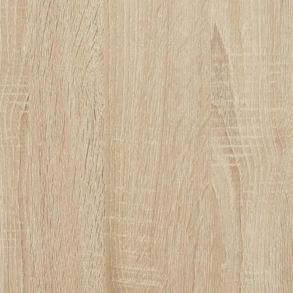 Sideboard Sonoma Oak 85x34x76 cm Storage Cabinet Engineered Wood Buffet