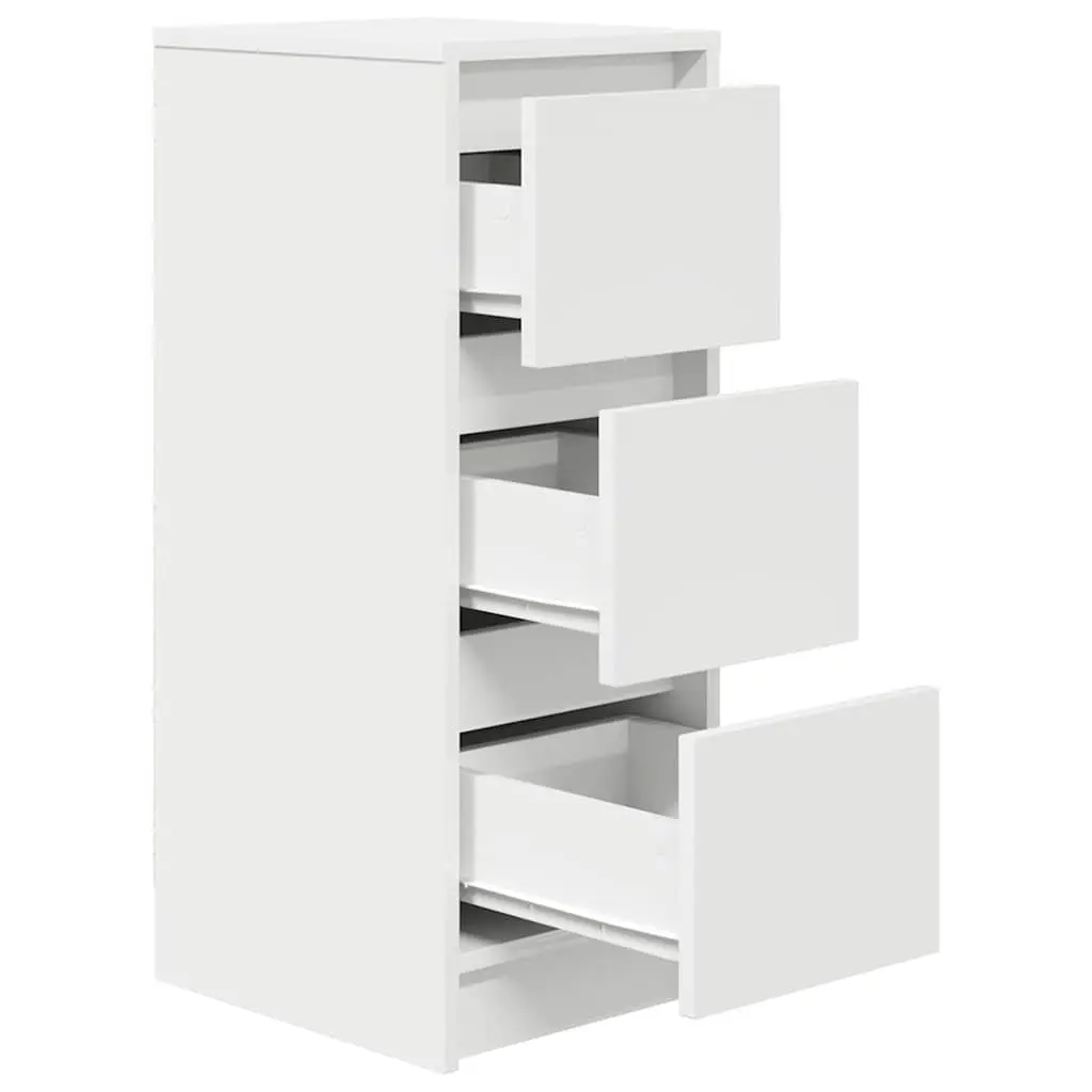 White Sideboard with Ample Storage Space
