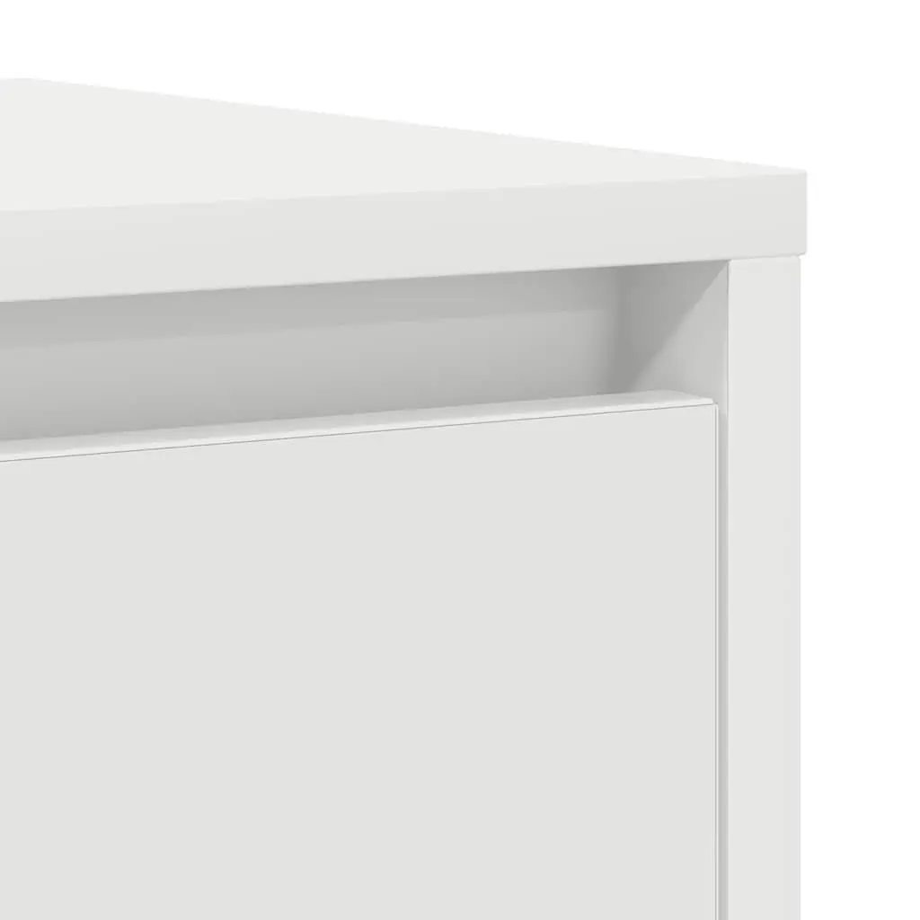 White Sideboard with Ample Storage Space