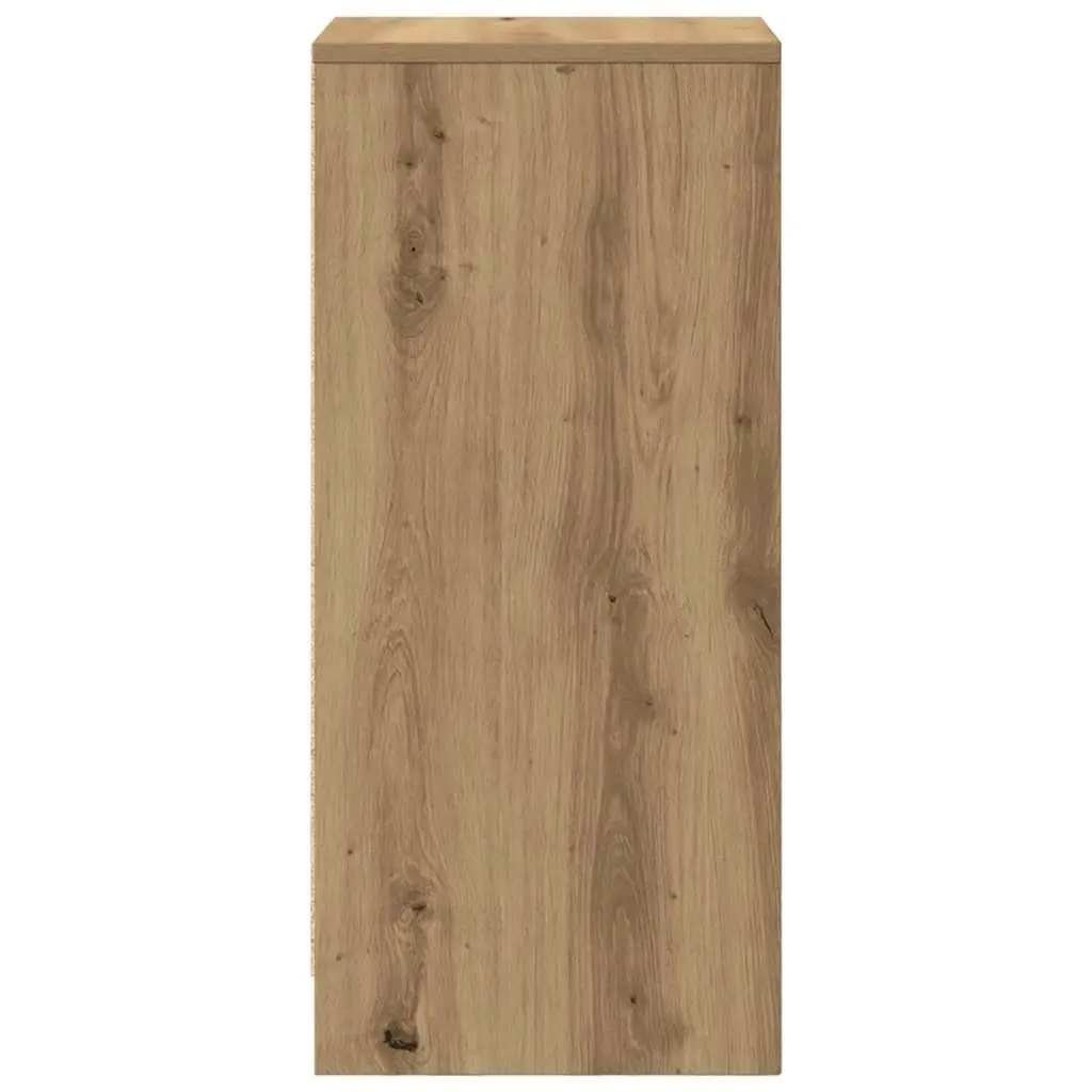 Sideboard Storage Cabinet Buffet Engineered Wood Brown 29.5 x 34 x 76 cm Dining Room Furniture