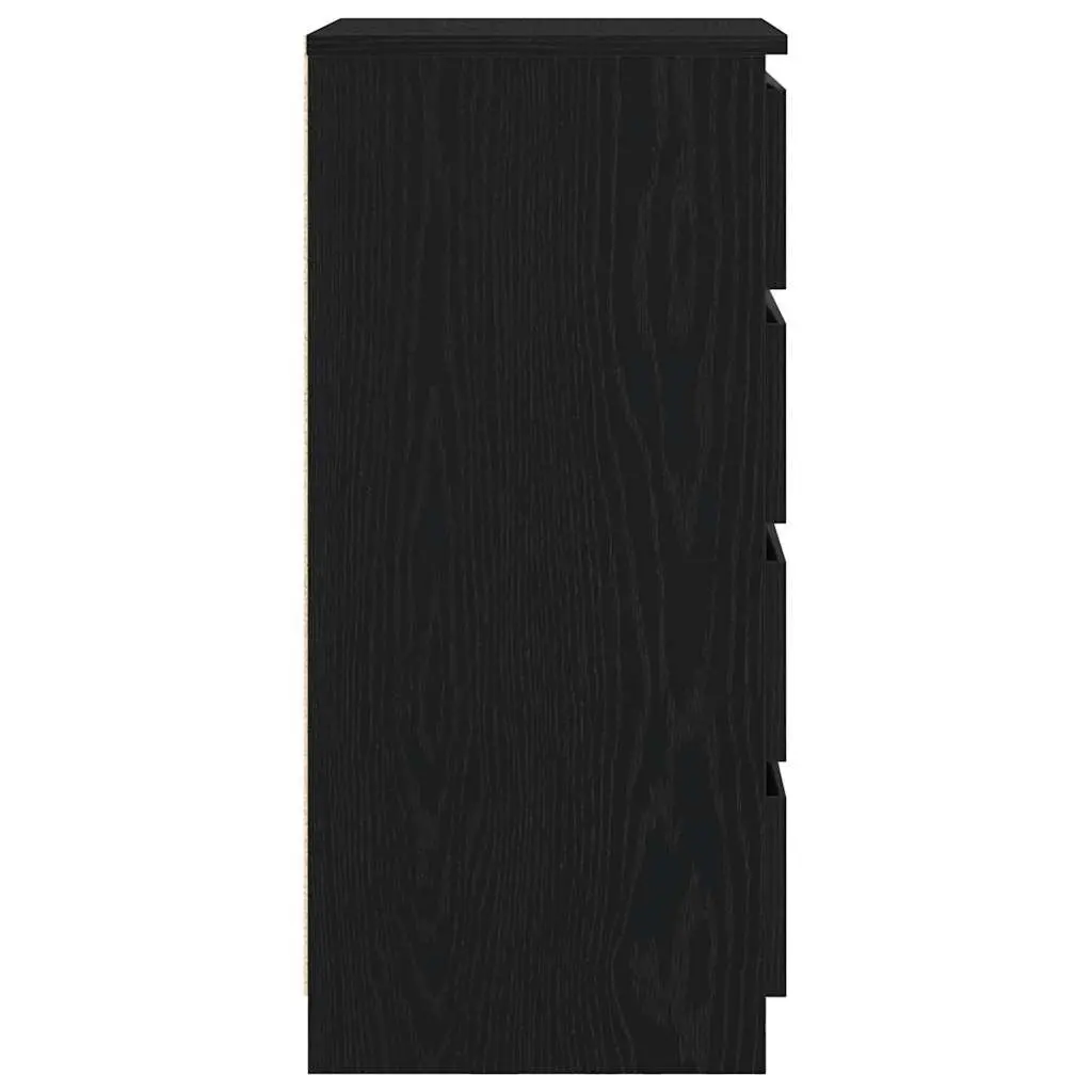 Black Oak Sideboard with Ample Storage Space