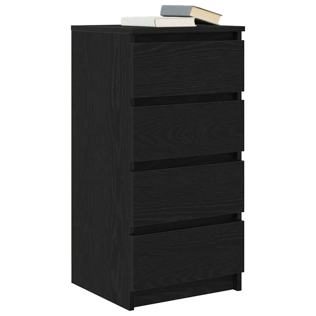 Black Oak Sideboard with Ample Storage Space