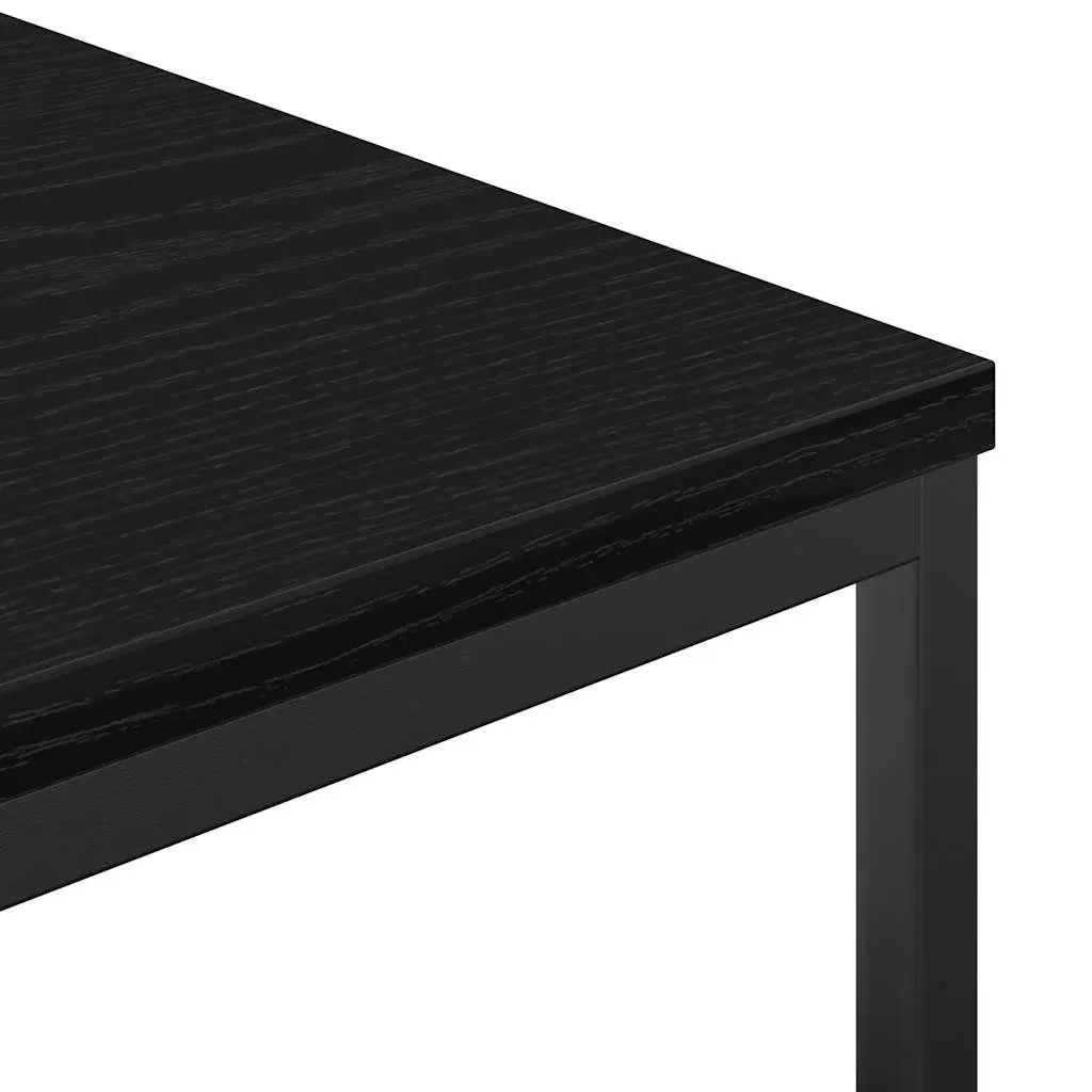 Bathroom Vanity Cabinet Storage Organizer 36x35x95cm Black Oak
