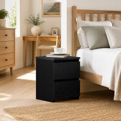 Reliable Black Oak Bedside Cabinet for Your Home
