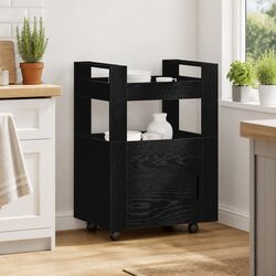 Reliable Black Kitchen Trolley: Quality You Can Trust