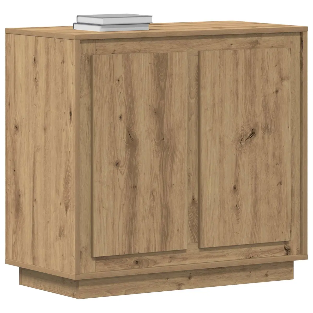 Sideboard Storage Buffet Cabinet Engineered Wood Brown 80x40x75 cm
