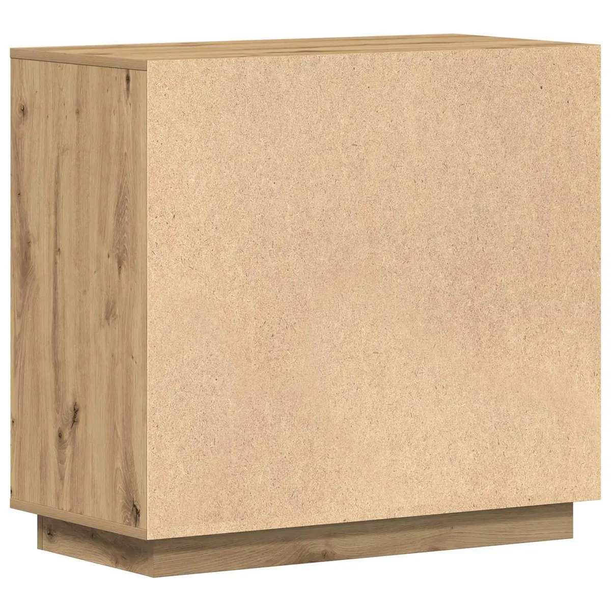 Sideboard Storage Buffet Cabinet Engineered Wood Brown 80x40x75 cm