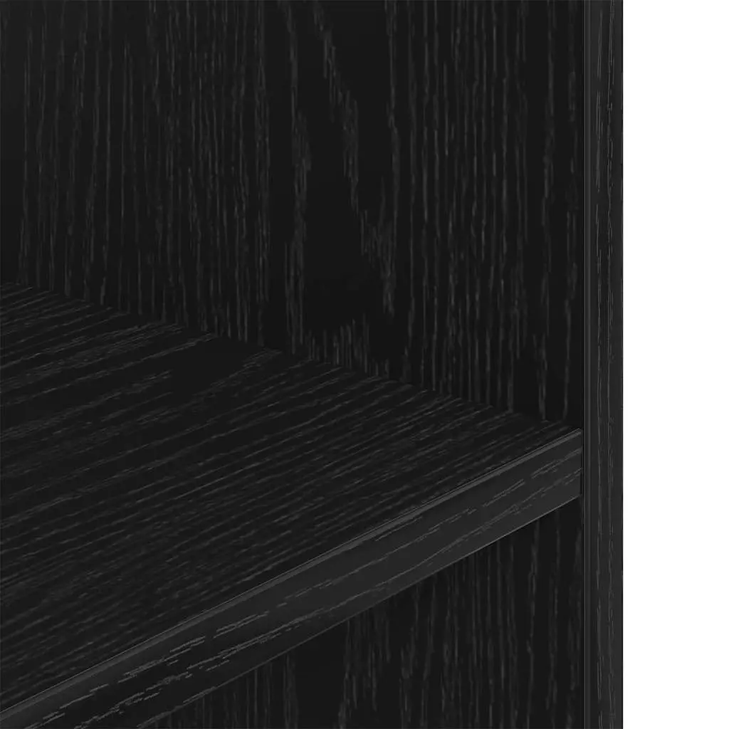 Aquarium Stand 3-Tier Storage Display Cabinet Fish Tank Support Black