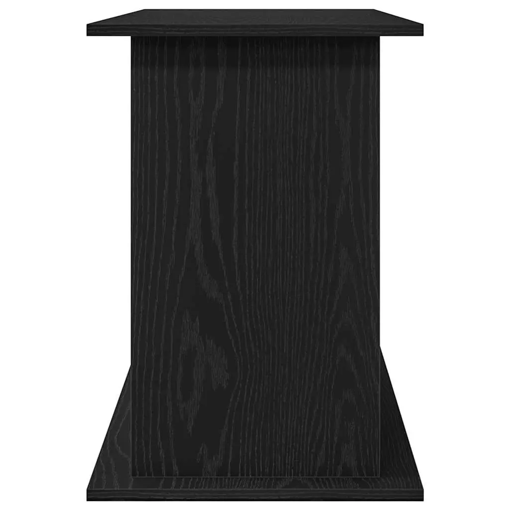 Aquarium Stand Fish Tank Display Cabinet Storage Shelves 101 x 41 x 58 cm Black Oak