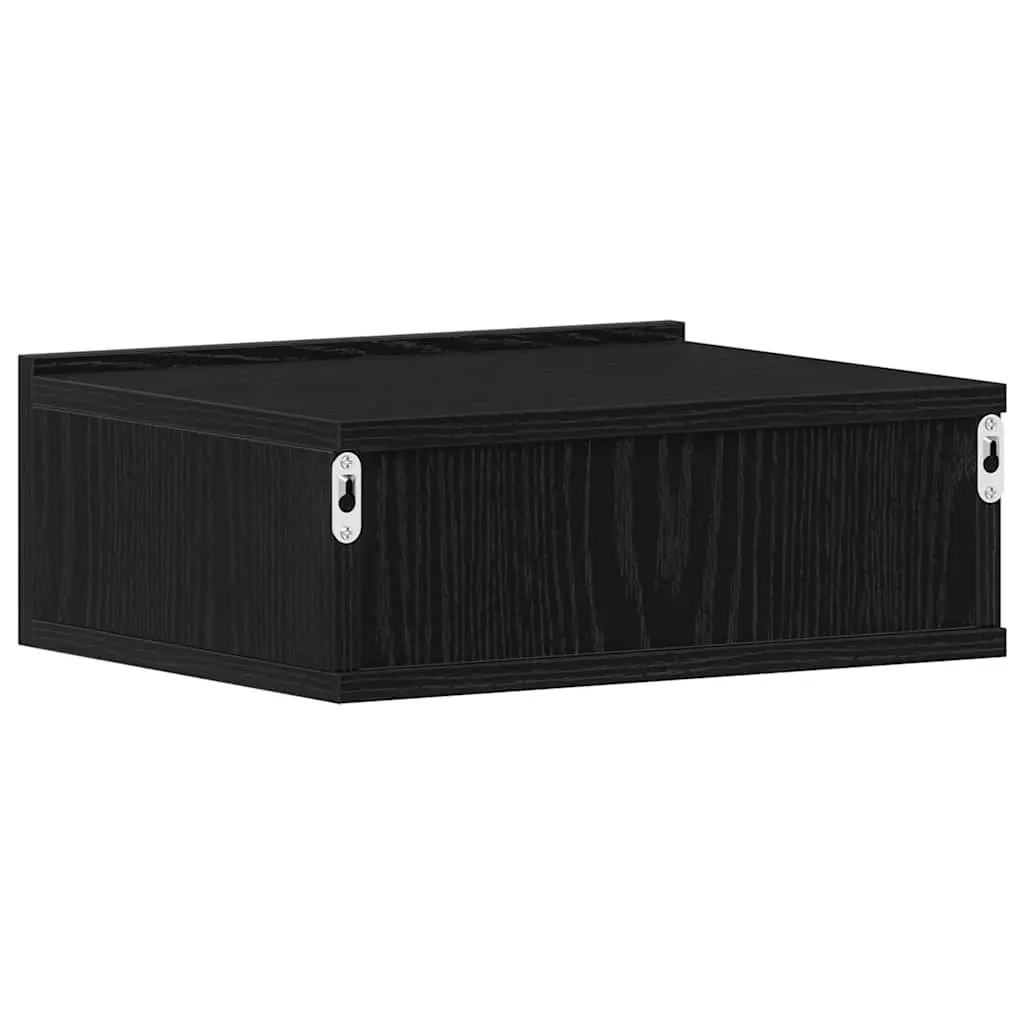 Floating Nightstand with Storage Space