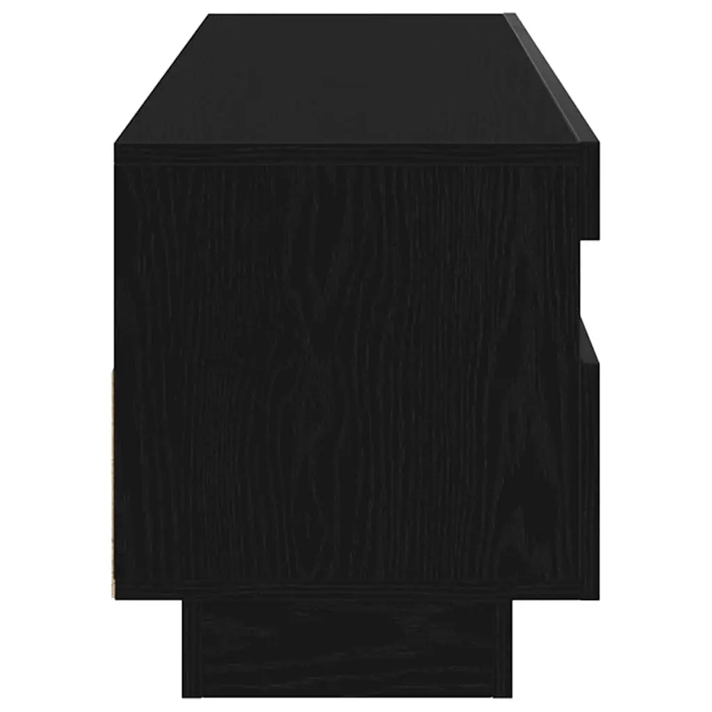 Black TV Cabinet with Ample Storage
