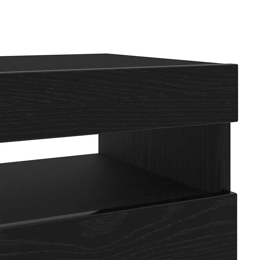 Black TV Cabinet with Ample Storage