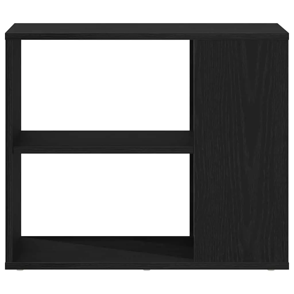 Sideboard with Drawer Black Modern Storage Cabinet Living Room Buffet 60x30x50cm