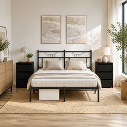 Rustic Bedside Cabinets: Practical Storage Meets Value