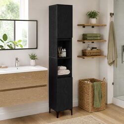 Black Oak Bathroom Vanity Cabinet - Reliable and Stylish