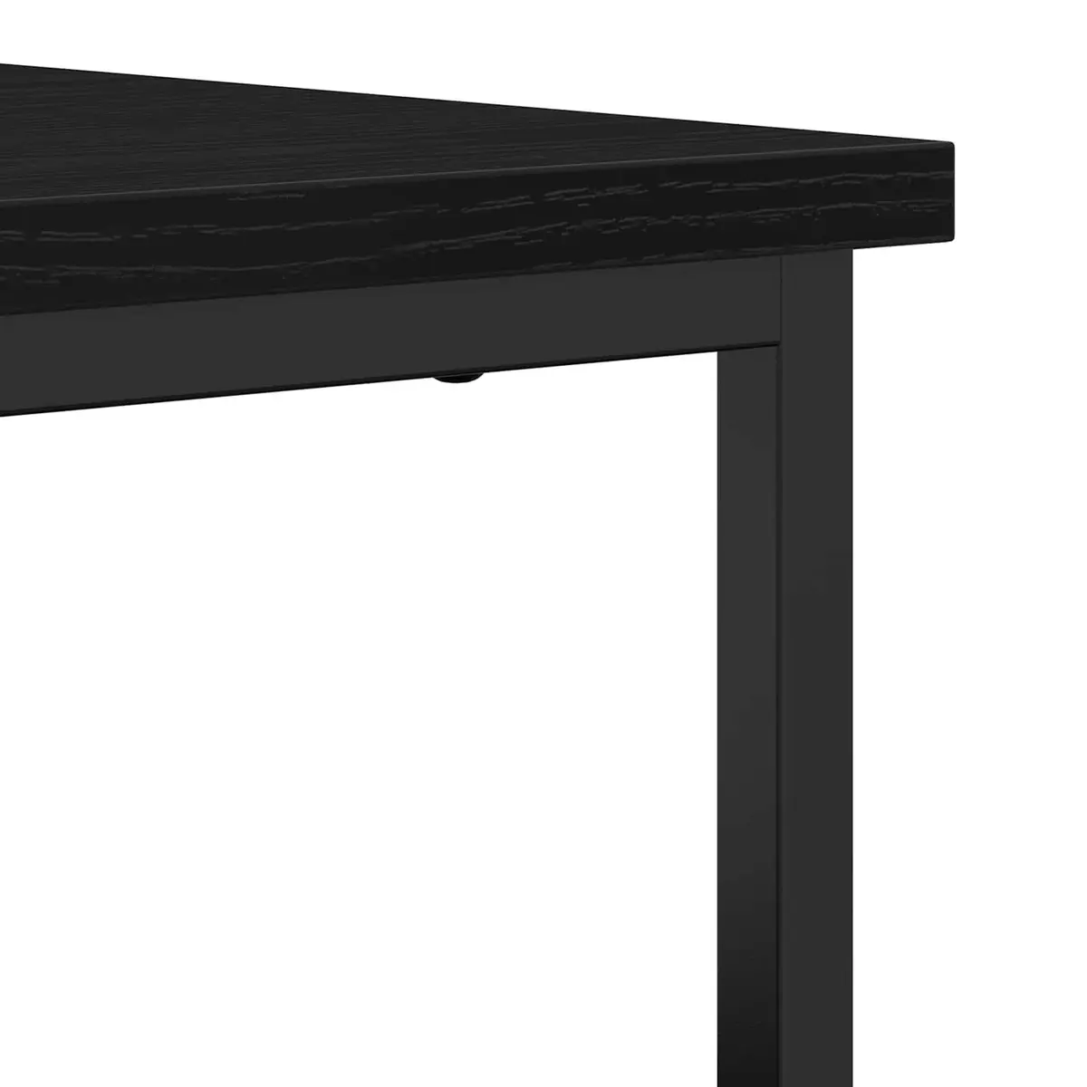 Sideboard Storage Cabinet Modern Living Dining 70 x 30 x 80 cm Black Oak