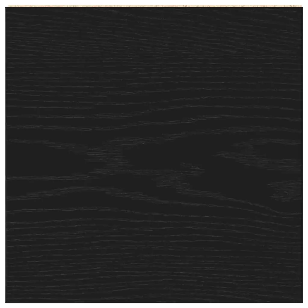 Bathroom Cabinet Black Oak Engineered Wood Storage Organizer Tall 30 x 30 x 183.5 cm