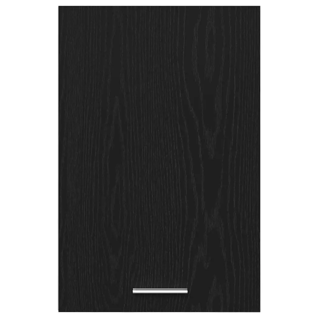 Hanging Cabinet Wall-Mounted Storage 40x31x60 cm Black Oak