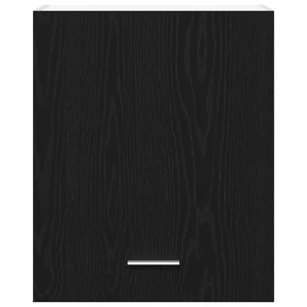 Hanging Cabinet Black Oak Kitchen Storage 50 x 31 x 60 cm Engineered Wood