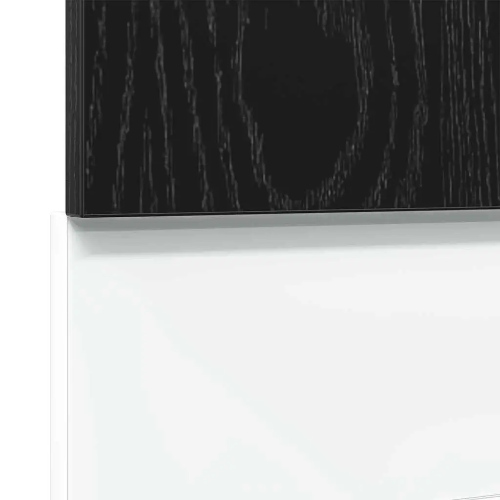 Black Oak Dishwasher Panel