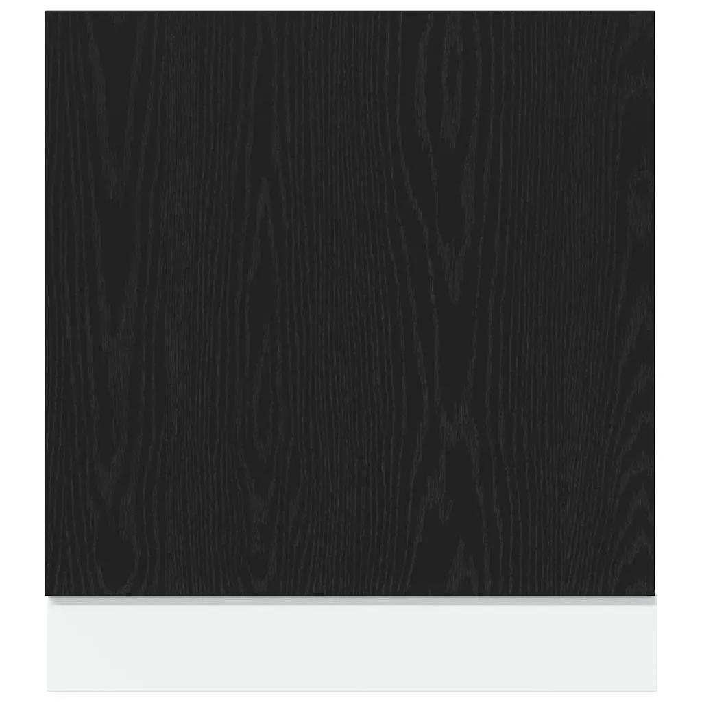 60cm Black Oak Dishwasher Panel for Long-lasting Use