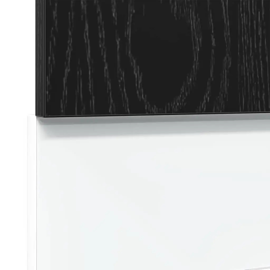 60cm Black Oak Dishwasher Panel for Long-lasting Use