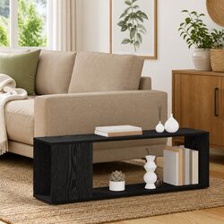 Smart and Practical Wall-Mounted TV Cabinet Set