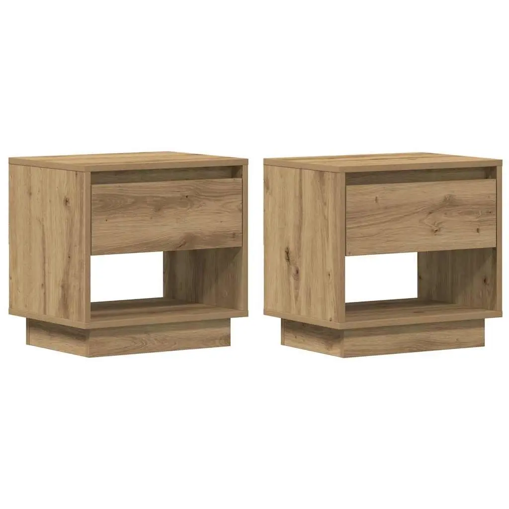 Nightstand Set in Brown