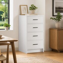 Reliable White Sideboard with Storage Drawer 40 x 41 x 75 cm