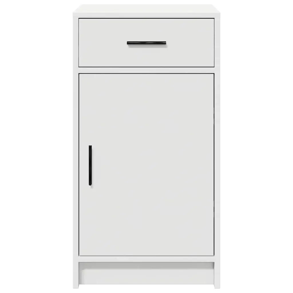 White Sideboard with Easy Access Storage