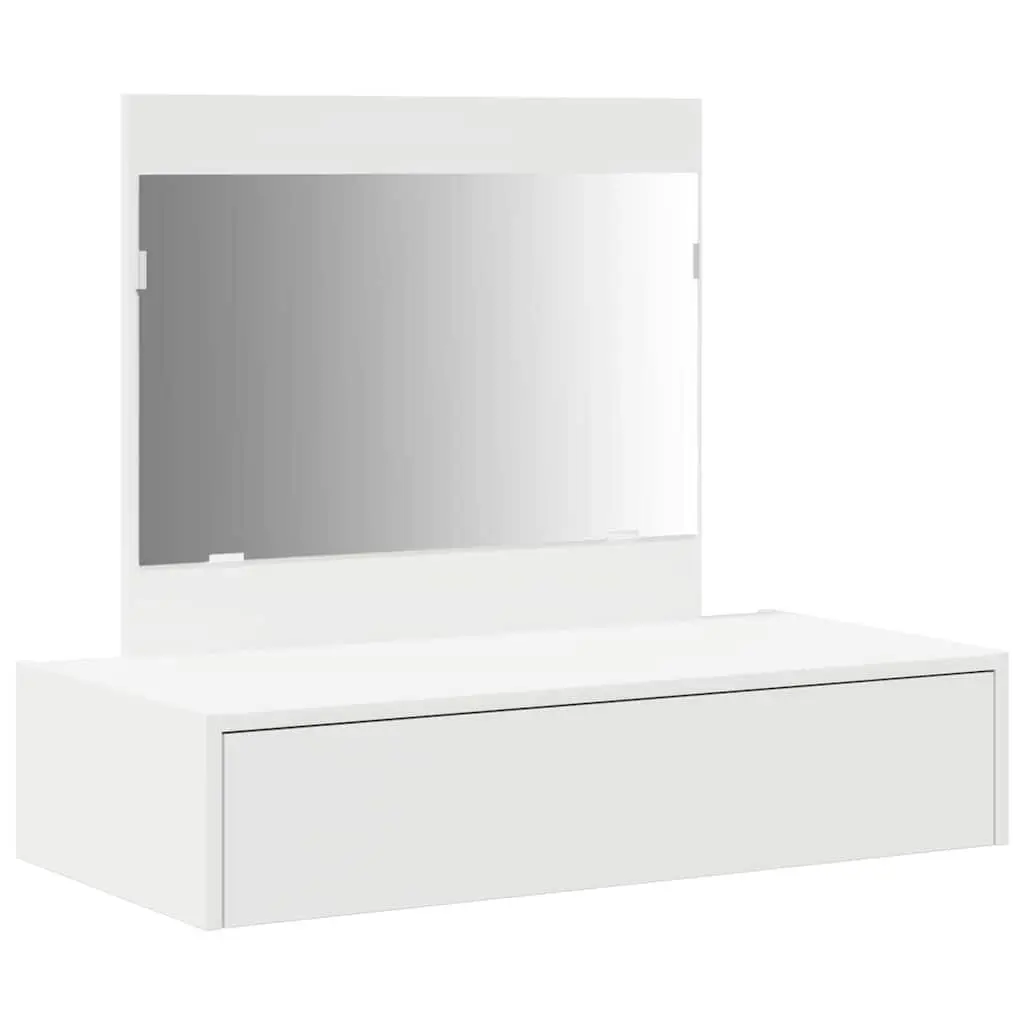 Dressing Table Modern Storage Makeup Console 83x40x70cm White