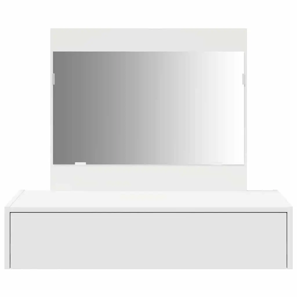 Dressing Table Modern Storage Makeup Console 83x40x70cm White