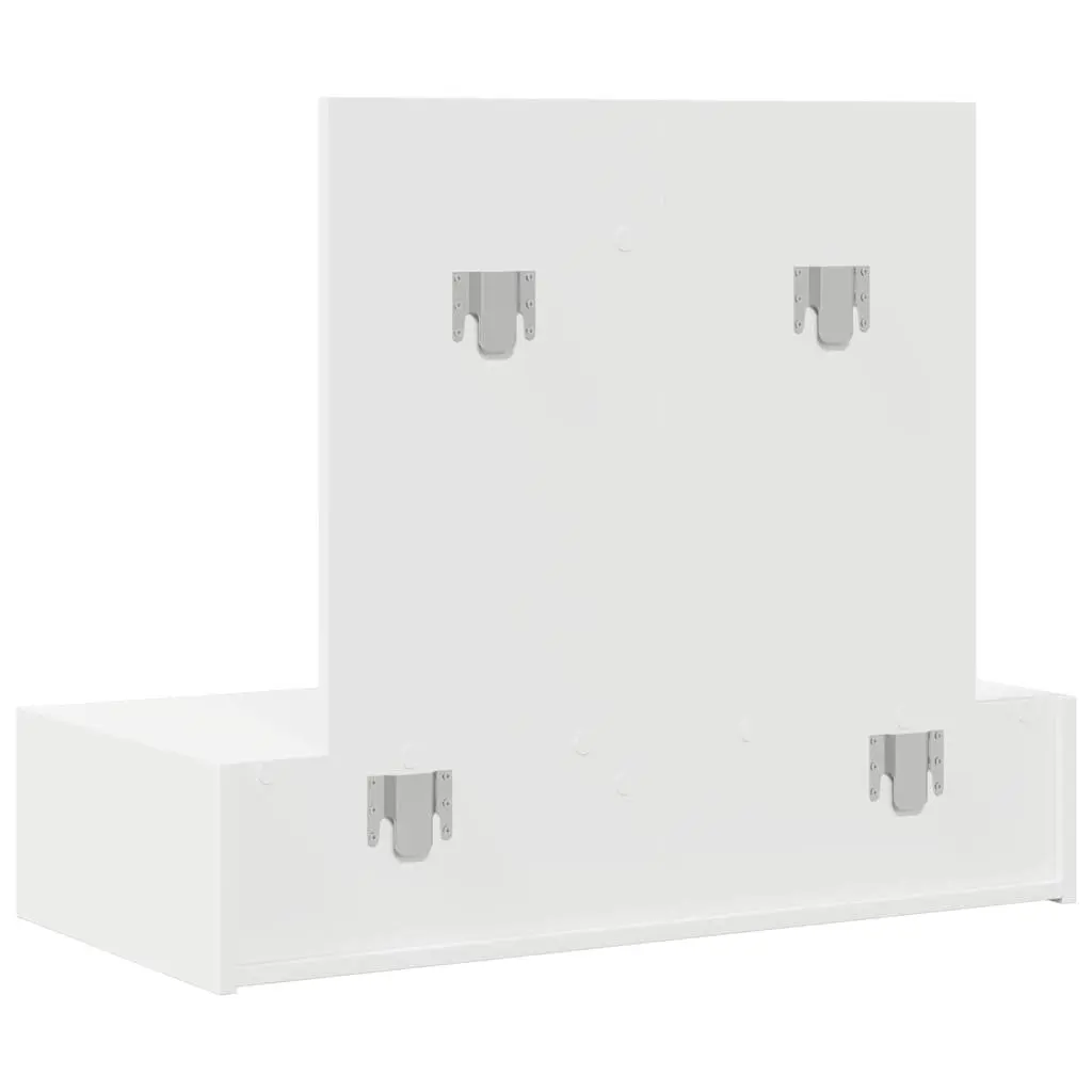 Dressing Table Modern Storage Makeup Console 83x40x70cm White